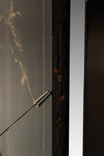 Load image into Gallery viewer, Antique Chinese Black Lacquered Four Panel Folding Screen Room Divider w/ Carved Hardstone, China, c. 1950s-ABT Modern
