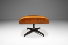 Load image into Gallery viewer, Authentic Eames Lounge Chair Model 670 and Ottoman Model 671 in Original Cognac Leather &amp; White Oak by Herman Miller, USA, c. 2007-ABT Modern
