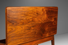 Load image into Gallery viewer, Authentic Piano Bench in Walnut by Manual Arts Paired Well w/ Baldwin Acrosonic Piano, USA, c. 1960s-ABT Modern
