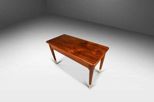 Authentic Piano Bench in Walnut by Manual Arts Paired Well w/ Baldwin Acrosonic Piano, USA, c. 1960s-ABT Modern