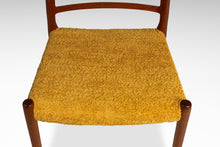 Load image into Gallery viewer, Bespoke Danish Modern Model No. 78 Ladderback Chair in Teak &amp; Bouclé by Niels Møller for J.L. Møllers Møbelfabrik, Denmark, c. 1960's-ABT Modern
