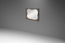 Load image into Gallery viewer, Brutalist Industrial Mirror Cut From Raw Patinaed Architectural Steel by Mark Leblanc for Leblanc Studios, USA, c. 2024-ABT Modern
