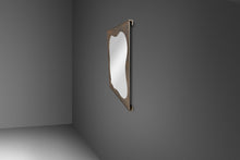 Load image into Gallery viewer, Brutalist Industrial Mirror Cut From Raw Patinaed Architectural Steel by Mark Leblanc for Leblanc Studios, USA, c. 2024-ABT Modern
