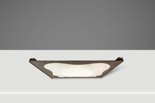 Load image into Gallery viewer, Brutalist Industrial Mirror Cut From Raw Patinaed Architectural Steel by Mark Leblanc for Leblanc Studios, USA, c. 2024-ABT Modern
