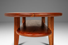 Load image into Gallery viewer, Custom Made Art Deco Mid-Century Modern Two-Tier Coffee Table in Solid Mahogany, USA, c. 1940s-ABT Modern
