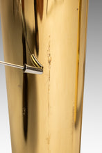 Load image into Gallery viewer, Set of Two (2) Tubular &quot;Z&quot; Table Baes in Brass Rectangular Glass Top Attributed to Karl Springer Coffee Table or Side Tables, USA, c. 1970s
