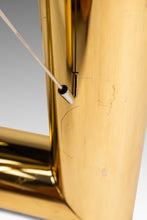 Load image into Gallery viewer, Set of Two (2) Tubular &quot;Z&quot; Table Baes in Brass Rectangular Glass Top Attributed to Karl Springer Coffee Table or Side Tables, USA, c. 1970s
