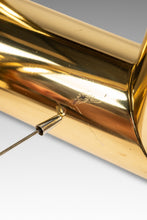 Load image into Gallery viewer, Set of Two (2) Tubular &quot;Z&quot; Table Baes in Brass Rectangular Glass Top Attributed to Karl Springer Coffee Table or Side Tables, USA, c. 1970s
