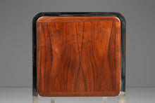 Load image into Gallery viewer, Mid-Century Modern Record Cabinet in Teak w/ Chrome Legs After Ste Marie &amp; Laurent, Canada, c. 1970&#39;s
