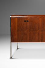 Load image into Gallery viewer, Mid-Century Modern Record Cabinet in Teak w/ Chrome Legs After Ste Marie &amp; Laurent, Canada, c. 1970&#39;s
