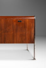 Load image into Gallery viewer, Mid-Century Modern Record Cabinet in Teak w/ Chrome Legs After Ste Marie &amp; Laurent, Canada, c. 1970&#39;s
