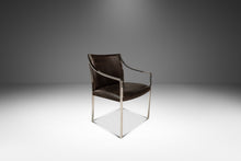 Load image into Gallery viewer, Set of Two (2) Mid-Century Modern Office / Accent Chairs in Chrome &amp; New Leather by Bert England for Stow Davis, USA, c. 1960s
