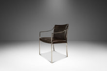 Load image into Gallery viewer, Set of Two (2) Mid-Century Modern Office / Accent Chairs in Chrome &amp; New Leather by Bert England for Stow Davis, USA, c. 1960s
