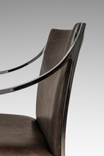 Load image into Gallery viewer, Set of Two (2) Mid-Century Modern Office / Accent Chairs in Chrome &amp; New Leather by Bert England for Stow Davis, USA, c. 1960s
