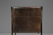 Load image into Gallery viewer, Set of Two (2) Mid-Century Modern Office / Accent Chairs in Chrome &amp; New Leather by Bert England for Stow Davis, USA, c. 1960s
