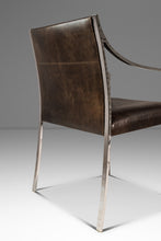 Load image into Gallery viewer, Set of Two (2) Mid-Century Modern Office / Accent Chairs in Chrome &amp; New Leather by Bert England for Stow Davis, USA, c. 1960s
