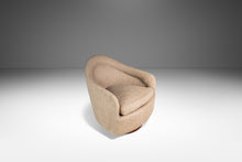 Load image into Gallery viewer, Set of Two ( 2 ) Mid-Century Modern Swivel Tub Chairs by Adrian Pearsall for Craft Associates in Sand Bouclé Upholstery, USA, c. 1960s
