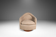 Load image into Gallery viewer, Set of Two ( 2 ) Mid-Century Modern Swivel Tub Chairs by Adrian Pearsall for Craft Associates in Sand Bouclé Upholstery, USA, c. 1960s
