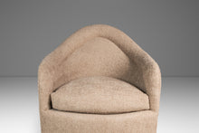 Load image into Gallery viewer, Set of Two ( 2 ) Mid-Century Modern Swivel Tub Chairs by Adrian Pearsall for Craft Associates in Sand Bouclé Upholstery, USA, c. 1960s
