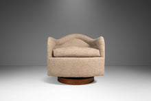 Load image into Gallery viewer, Set of Two ( 2 ) Mid-Century Modern Swivel Tub Chairs by Adrian Pearsall for Craft Associates in Sand Bouclé Upholstery, USA, c. 1960s
