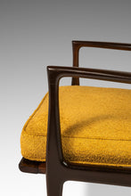 Load image into Gallery viewer, Danish Mid-Century Modern &quot;Blade Arm&quot; Lounge Chair in Beech &amp; Bouclé by Ib Kofod Larsen for Selig, Denmark, c. 1960s-ABT Modern
