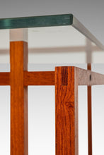 Load image into Gallery viewer, Danish Mid-Century Modern Coffee Table in Solid Teak w/ Glass Top by Henning Nørgaard for Komfort of Denmark, c. 1960's-ABT Modern
