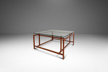Load image into Gallery viewer, Danish Mid-Century Modern Coffee Table in Solid Teak w/ Glass Top by Henning Nørgaard for Komfort of Denmark, c. 1960's-ABT Modern
