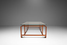 Load image into Gallery viewer, Danish Mid-Century Modern Coffee Table in Solid Teak w/ Glass Top by Henning Nørgaard for Komfort of Denmark, c. 1960's-ABT Modern
