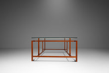 Load image into Gallery viewer, Danish Mid-Century Modern Coffee Table in Solid Teak w/ Glass Top by Henning Nørgaard for Komfort of Denmark, c. 1960's-ABT Modern
