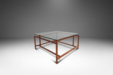 Load image into Gallery viewer, Danish Mid-Century Modern Coffee Table in Solid Teak w/ Glass Top by Henning Nørgaard for Komfort of Denmark, c. 1960's-ABT Modern
