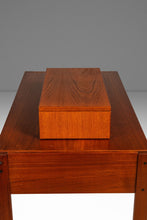 Load image into Gallery viewer, Danish Mid-Century Modern Computer Riser / Desk Organizer in Teak by Jesper International, Denmark, c. 1980s-ABT Modern
