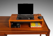 Load image into Gallery viewer, Danish Mid-Century Modern Computer Riser / Desk Organizer in Teak by Jesper International, Denmark, c. 1980s-ABT Modern
