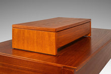 Load image into Gallery viewer, Danish Mid-Century Modern Computer Riser / Desk Organizer in Teak by Jesper International, Denmark, c. 1980s-ABT Modern
