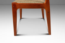 Load image into Gallery viewer, Danish Mid-Century Modern Dining / Desk Chair in Solid Teak &amp; Original Oatmeal Fabric by Scandinavia Woodworks Co., c. 1970's-ABT Modern
