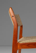 Load image into Gallery viewer, Danish Mid-Century Modern Dining / Desk Chair in Solid Teak &amp; Original Oatmeal Fabric by Scandinavia Woodworks Co., c. 1970's-ABT Modern
