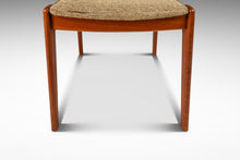 Load image into Gallery viewer, Danish Mid-Century Modern Dining / Desk Chair in Solid Teak &amp; Original Oatmeal Fabric by Scandinavia Woodworks Co., c. 1970&#39;s-ABT Modern
