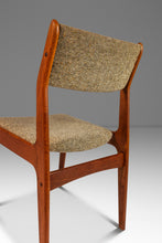 Load image into Gallery viewer, Danish Mid-Century Modern Dining / Desk Chair in Solid Teak &amp; Original Oatmeal Fabric by Scandinavia Woodworks Co., c. 1970&#39;s-ABT Modern
