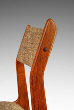 Load image into Gallery viewer, Danish Mid-Century Modern Dining / Desk Chair in Solid Teak &amp; Original Oatmeal Fabric by Scandinavia Woodworks Co., c. 1970&#39;s-ABT Modern
