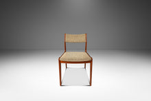 Load image into Gallery viewer, Danish Mid-Century Modern Dining / Desk Chair in Solid Teak &amp; Original Oatmeal Fabric by Scandinavia Woodworks Co., c. 1970's-ABT Modern
