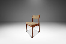 Load image into Gallery viewer, Danish Mid-Century Modern Dining / Desk Chair in Solid Teak &amp; Original Oatmeal Fabric by Scandinavia Woodworks Co., c. 1970's-ABT Modern
