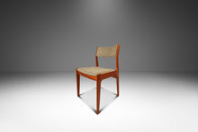 Load image into Gallery viewer, Danish Mid-Century Modern Dining / Desk Chair in Solid Teak &amp; Original Oatmeal Fabric by Scandinavia Woodworks Co., c. 1970's-ABT Modern
