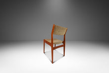 Load image into Gallery viewer, Danish Mid-Century Modern Dining / Desk Chair in Solid Teak &amp; Original Oatmeal Fabric by Scandinavia Woodworks Co., c. 1970&#39;s-ABT Modern
