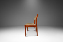 Load image into Gallery viewer, Danish Mid-Century Modern Dining / Desk Chair in Solid Teak &amp; Original Oatmeal Fabric by Scandinavia Woodworks Co., c. 1970's-ABT Modern
