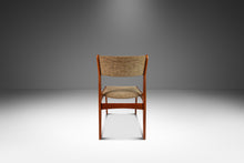 Load image into Gallery viewer, Danish Mid-Century Modern Dining / Desk Chair in Solid Teak &amp; Original Oatmeal Fabric by Scandinavia Woodworks Co., c. 1970&#39;s-ABT Modern
