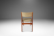 Load image into Gallery viewer, Danish Mid-Century Modern Dining / Desk Chair in Solid Teak &amp; Original Oatmeal Fabric by Scandinavia Woodworks Co., c. 1970's-ABT Modern
