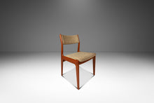 Load image into Gallery viewer, Danish Mid-Century Modern Dining / Desk Chair in Solid Teak &amp; Original Oatmeal Fabric by Scandinavia Woodworks Co., c. 1970's-ABT Modern
