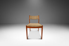 Load image into Gallery viewer, Danish Mid-Century Modern Dining / Desk Chair in Solid Teak &amp; Original Oatmeal Fabric by Scandinavia Woodworks Co., c. 1970&#39;s-ABT Modern
