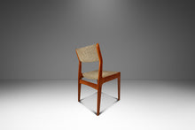 Load image into Gallery viewer, Danish Mid-Century Modern Dining / Desk Chair in Solid Teak &amp; Original Oatmeal Fabric by Scandinavia Woodworks Co., c. 1970's-ABT Modern

