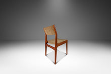 Load image into Gallery viewer, Danish Mid-Century Modern Dining / Desk Chair in Solid Teak &amp; Original Oatmeal Fabric by Scandinavia Woodworks Co., c. 1970&#39;s-ABT Modern
