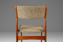 Load image into Gallery viewer, Danish Mid-Century Modern Dining / Desk Chair in Solid Teak &amp; Original Oatmeal Fabric by Scandinavia Woodworks Co., c. 1970's-ABT Modern
